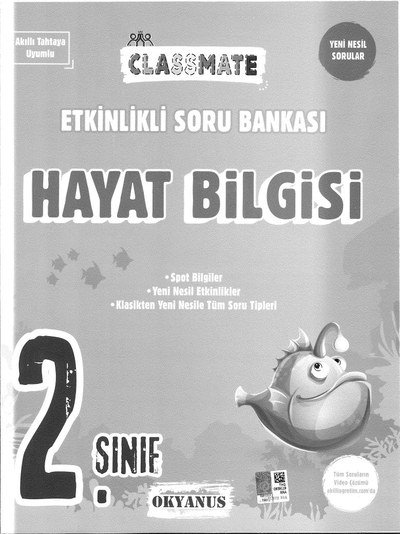 ETKİNLİKLİ SORU BANKASI HAYAT BİLGİSİ Fotokopi GO - Tüm Sınavlarda Daha İleriye