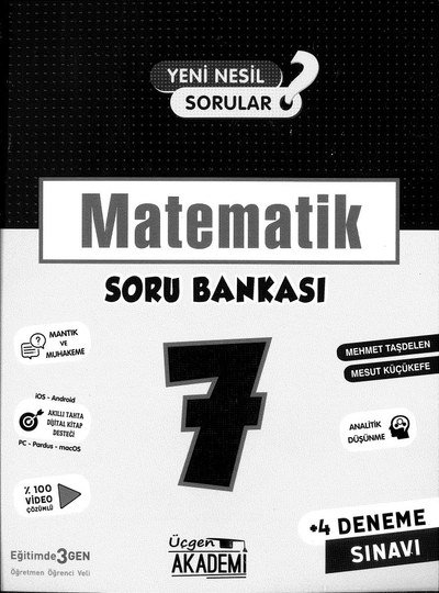 MATEMATİK SORU BANKASI Fotokopi GO - Tüm Sınavlarda Daha İleriye