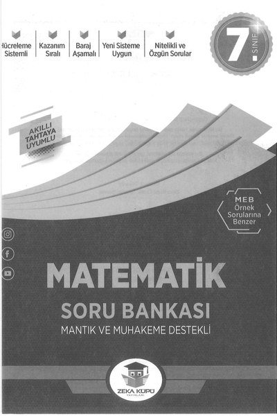 MATEMATİK SORU BANKASI MANTIK VE MUHAKEME DESTEKLİ Fotokopi GO - Tüm Sınavlarda Daha İleriye