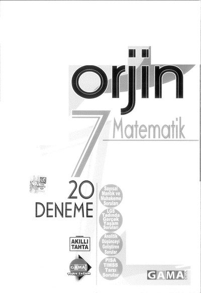 ORJİN MATEMATİK 20 DENEME Fotokopi GO - Tüm Sınavlarda Daha İleriye