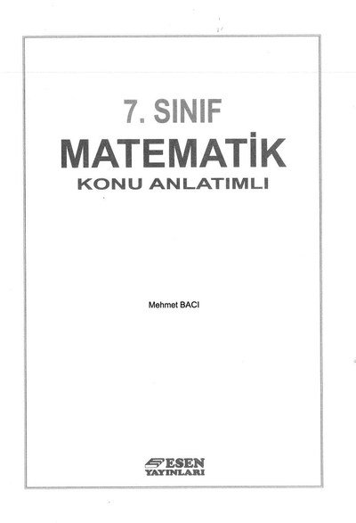 MATEMATİK KONU ANLATIMLI Fotokopi GO - Tüm Sınavlarda Daha İleriye