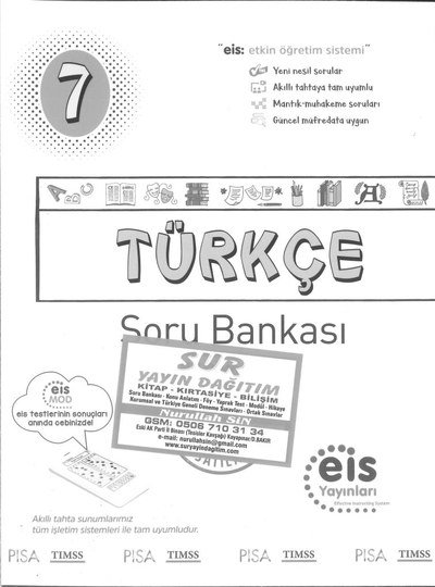 TÜRKÇE SORU BANKASI Fotokopi GO - Tüm Sınavlarda Daha İleriye