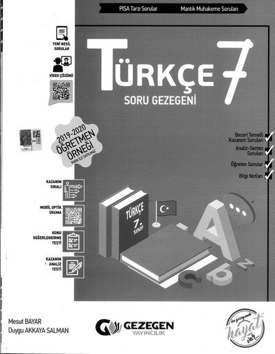 TÜRKÇE SORU GEZEGENİ Fotokopi GO - Tüm Sınavlarda Daha İleriye