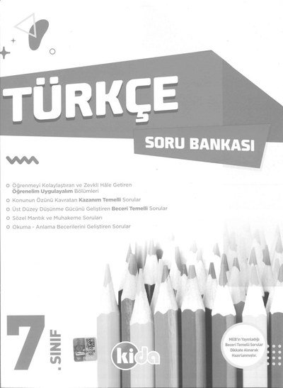 TÜRKÇE SORU BANKASI Fotokopi GO - Tüm Sınavlarda Daha İleriye