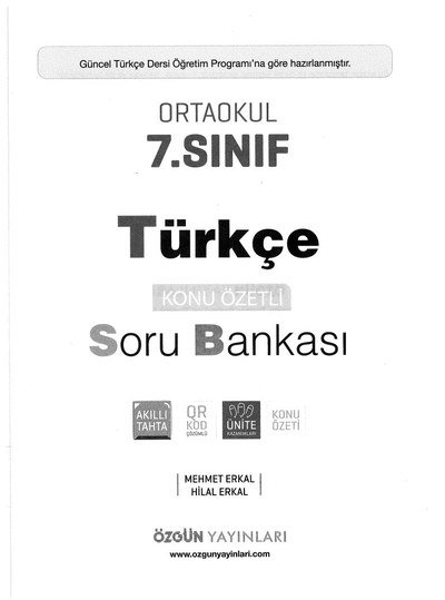 TÜRKÇE KONU ÖZETLİ SORU BANKASI Fotokopi GO - Tüm Sınavlarda Daha İleriye