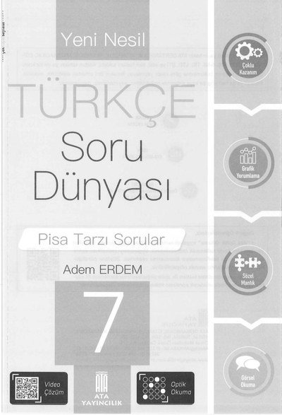 TÜRKÇE SORU DÜNYASI Fotokopi GO - Tüm Sınavlarda Daha İleriye