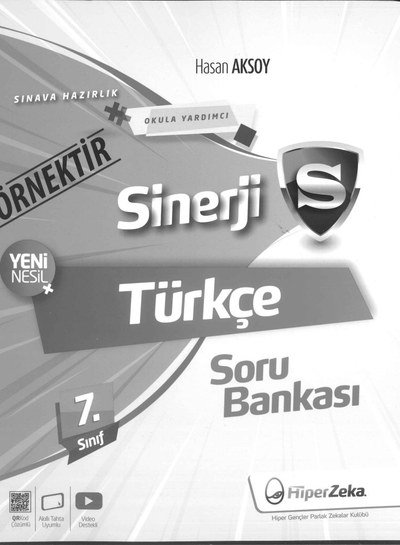 SİNERJİ TÜRKÇE SORU BANKASI Fotokopi GO - Tüm Sınavlarda Daha İleriye