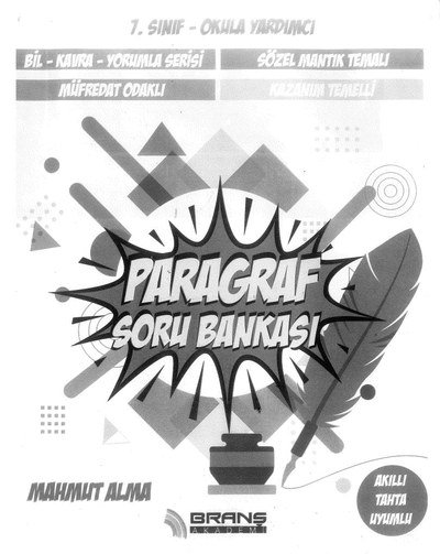 PARAGRAF SORU BANKASI Fotokopi GO - Tüm Sınavlarda Daha İleriye