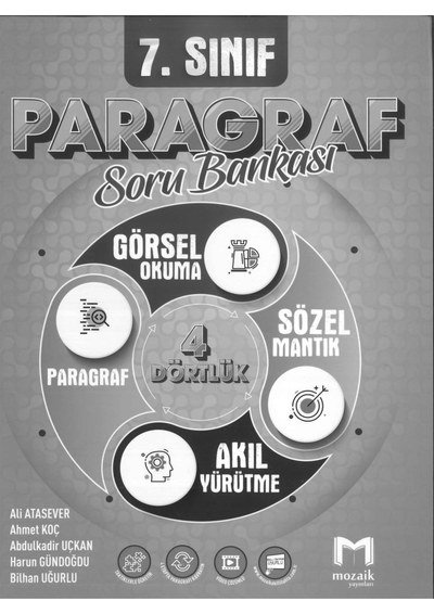 PARAGRAF SORU BANKASI Fotokopi GO - Tüm Sınavlarda Daha İleriye