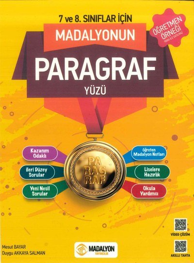 MADALYONUN PARAGRAF YÜZÜ Fotokopi GO - Tüm Sınavlarda Daha İleriye