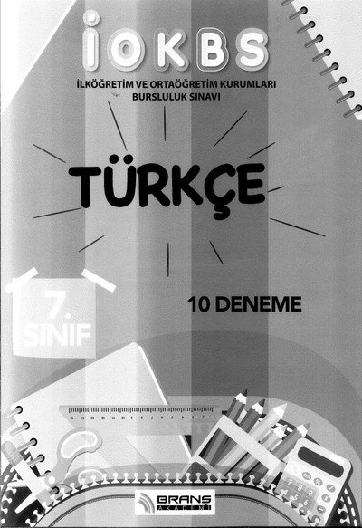 İOKBS TÜRKÇE 10 DENEME Fotokopi GO - Tüm Sınavlarda Daha İleriye