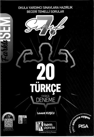 20 TÜRKÇE FASİKÜL DENEME Fotokopi GO - Tüm Sınavlarda Daha İleriye