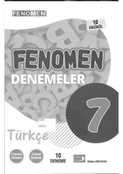 FENOMEN DENEMELER TÜRKÇE 10 DENEME Fotokopi GO - Tüm Sınavlarda Daha İleriye
