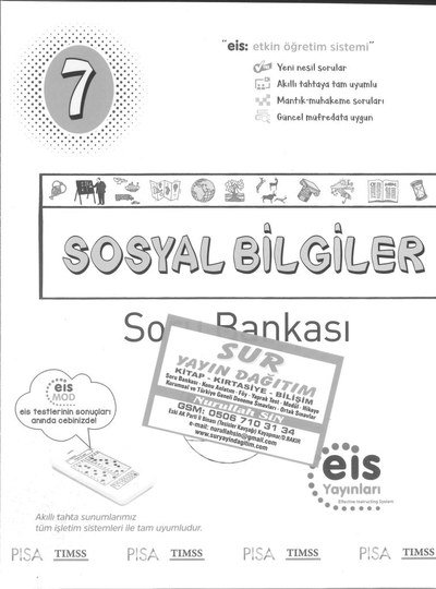 SOSYAL BİLGİLER SORU BANKASI Fotokopi GO - Tüm Sınavlarda Daha İleriye