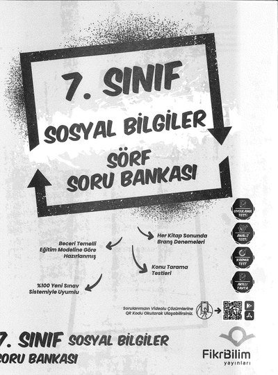 SOSYAL BİLGİLER SÖRF SORU BANKASI Fotokopi GO - Tüm Sınavlarda Daha İleriye