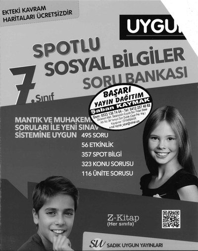 SPOTLU SOSYAL BİLGİLER SORU BANKASI Fotokopi GO - Tüm Sınavlarda Daha İleriye