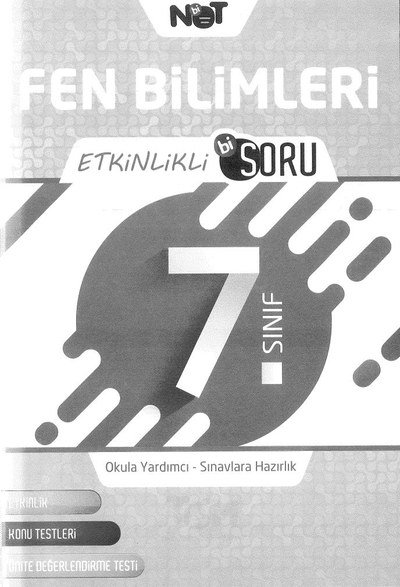 FEN BİLİMLERİ ETKİNLİKLİ Bİ SORU Fotokopi GO - Tüm Sınavlarda Daha İleriye