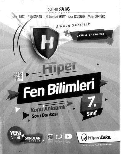 HİPER FEN BİLİMLERİ KONU ANLATIMLI SORU BANKASI Fotokopi GO - Tüm Sınavlarda Daha İleriye