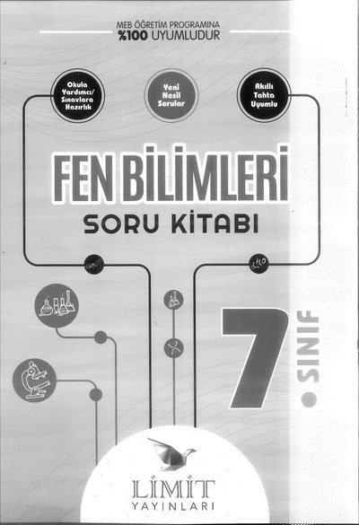 FEN BİLİMLERİ SORU KİTABI Fotokopi GO - Tüm Sınavlarda Daha İleriye