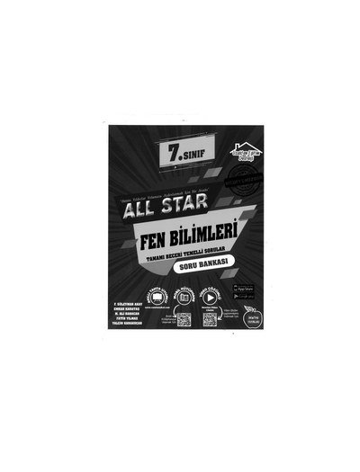 ALL STAR FEN BİLİMLERİ SORU BANKASI Fotokopi GO - Tüm Sınavlarda Daha İleriye