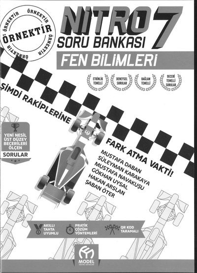 NİTRO SORU BANKASI FEN BİLİMLERİ Fotokopi GO - Tüm Sınavlarda Daha İleriye