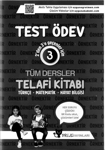 TÜM DERSLER TELAFİ KİTABI Fotokopi GO - Tüm Sınavlarda Daha İleriye