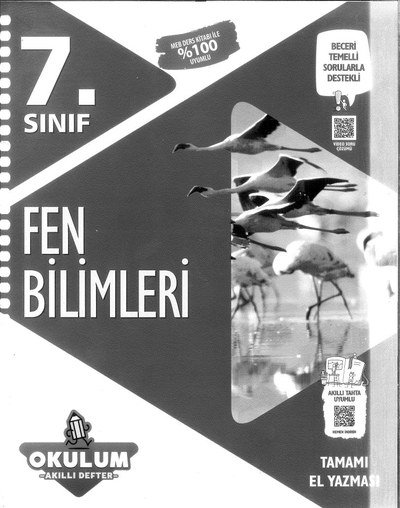 FEN BİLİMLERİ OKULUM AKILLI DEFTER Fotokopi GO - Tüm Sınavlarda Daha İleriye
