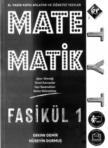 MATEMATİK FASİKÜL 1 (EL YAZISI KONU ANLATIMI VE ÖĞRETİCİSİ TESTLER) Fotokopi GO - Tüm Sınavlarda Daha İleriye