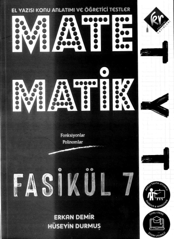 MATEMATİK FASİKÜL 7 (EL YAZISI KONU ANLATIMI VE ÖĞRETİCİSİ TESTLER) Fotokopi GO - Tüm Sınavlarda Daha İleriye