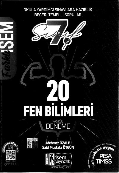 20 FEN BİLİMLERİ FASİKÜL DENEME Fotokopi GO - Tüm Sınavlarda Daha İleriye