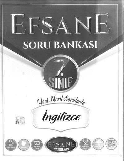 EFSANE SORU BANKASI YENİ NESİL SORULARLA İNGİLİZCE Fotokopi GO - Tüm Sınavlarda Daha İleriye