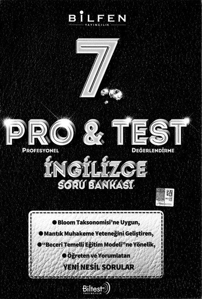 PRO & TEST İNGİLİZCE SORU BANKASI Fotokopi GO - Tüm Sınavlarda Daha İleriye