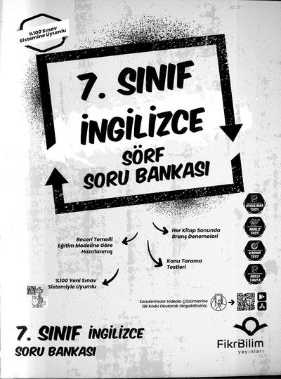 İNGİLİZCE SÖRF SORU BANKASI Fotokopi GO - Tüm Sınavlarda Daha İleriye