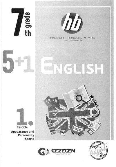 5+1 ENGLISH 1. FASCICLE Fotokopi GO - Tüm Sınavlarda Daha İleriye