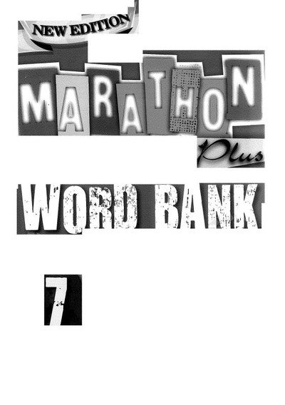 MARATHON PLUS WORD BANK Fotokopi GO - Tüm Sınavlarda Daha İleriye