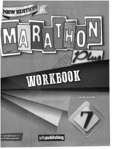 MARATHON PLUS WORK BOOK Fotokopi GO - Tüm Sınavlarda Daha İleriye