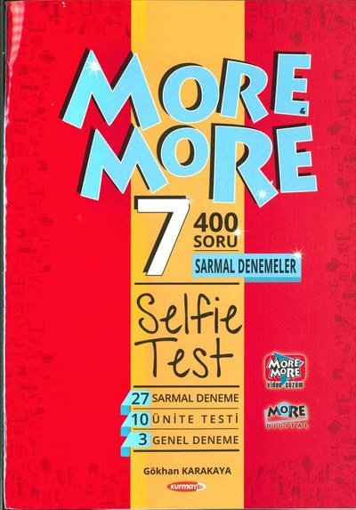 MORE MORE 400 SORU SARMAL DENEMELER SELFIE TEST Fotokopi GO - Tüm Sınavlarda Daha İleriye