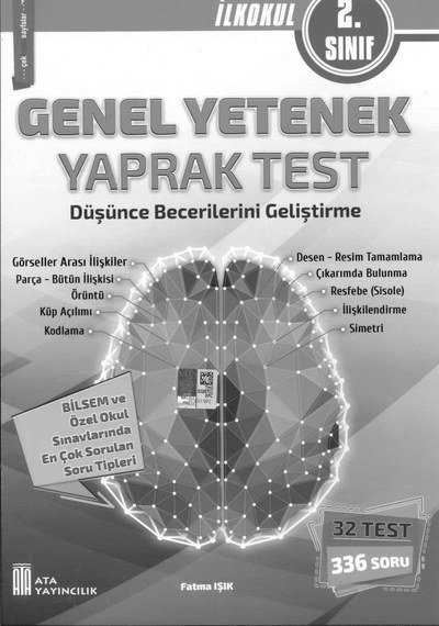 GENEL YETENEK YAPRAK TEST Fotokopi GO - Tüm Sınavlarda Daha İleriye