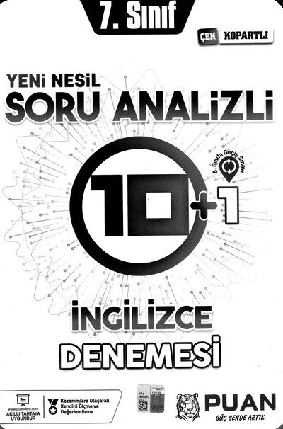 YENİ NESİL SORU ANALİZİ İNGİLİZCE DENEMESİ Fotokopi GO - Tüm Sınavlarda Daha İleriye