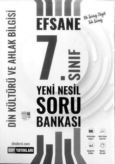 EFSANE YENİ NESİL SORU BANKASI Fotokopi GO - Tüm Sınavlarda Daha İleriye