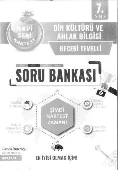 DİN KÜLTÜRÜ VE AHLAK BİLGİSİ BECERİ TEMELLİ SORU BANKASI Fotokopi GO - Tüm Sınavlarda Daha İleriye