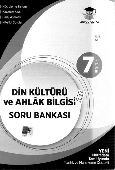 DİN KÜLTÜRÜ VE AHLAK BİLGİSİ SORU BANKASI Fotokopi GO - Tüm Sınavlarda Daha İleriye