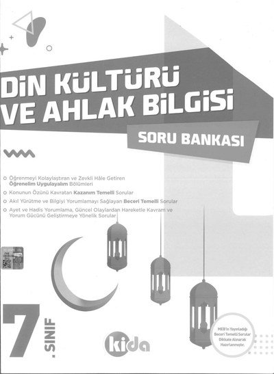 DİN KÜLTÜRÜ VE AHLAK BİLGİSİ SORU BANKASI Fotokopi GO - Tüm Sınavlarda Daha İleriye
