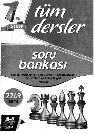TÜM DERSLER SORU BANKASI Fotokopi GO - Tüm Sınavlarda Daha İleriye