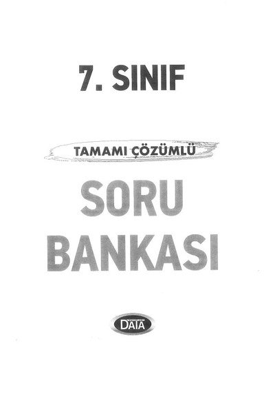 TAMAMI ÇÖZÜMLÜ SORU BANKASI Fotokopi GO - Tüm Sınavlarda Daha İleriye