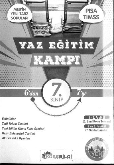 YAZ EĞİTİM KAMPI