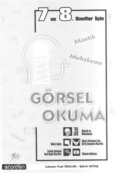 GÖRSEL OKUMA MANTIK MUHAKEME Fotokopi GO - Tüm Sınavlarda Daha İleriye