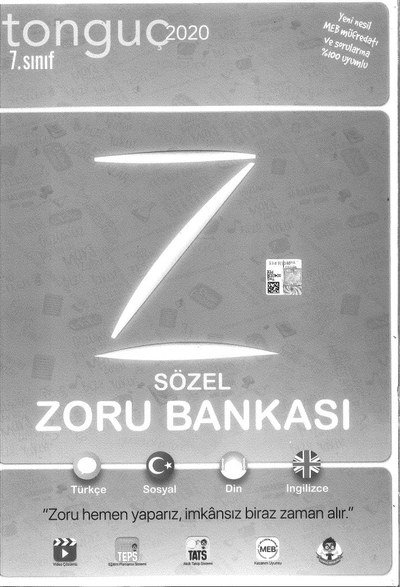 SÖZEL ZORU BANKASI Fotokopi GO - Tüm Sınavlarda Daha İleriye