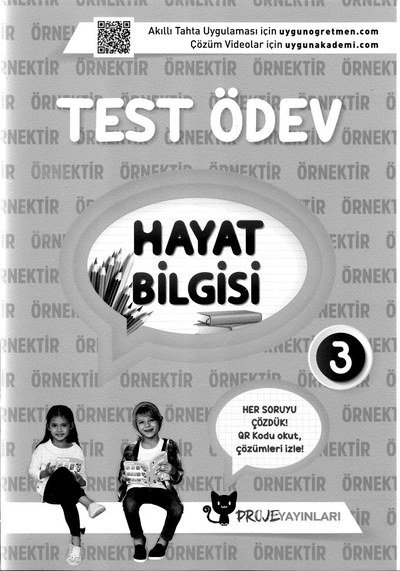 HAYAT BİLGİSİ TEST ÖDEV Fotokopi GO - Tüm Sınavlarda Daha İleriye