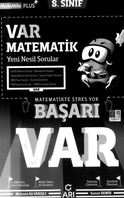 VAR MATEMATİK BAŞARI VAR Fotokopi GO - Tüm Sınavlarda Daha İleriye
